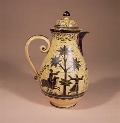 Coffee Pot, Bayreuth, Late 18th Century